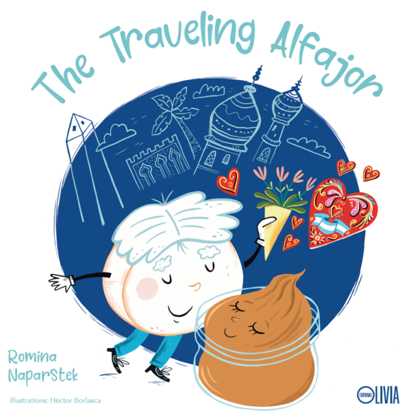 The Traveling Alfajor book cover illustration